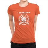 Surviving 1984 - Best Seller - Womens Premium T-Shirts RIPT Apparel Small / Classic Orange