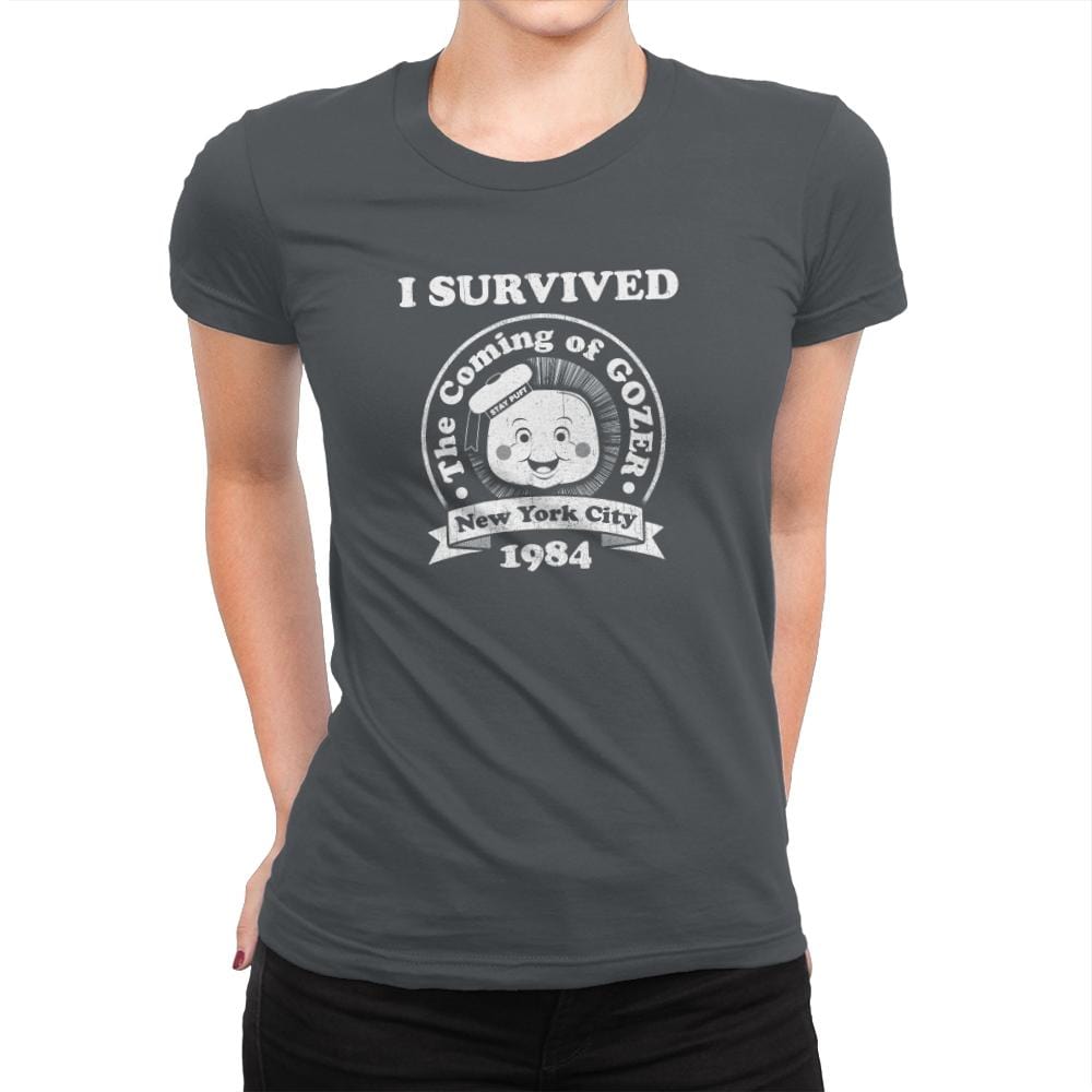 Surviving 1984 - Best Seller - Womens Premium T-Shirts RIPT Apparel Small / Heavy Metal