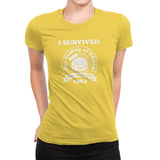 Surviving 1984 - Best Seller - Womens Premium T-Shirts RIPT Apparel Small / Vibrant Yellow