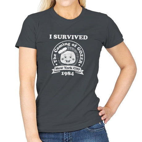 Surviving 1984 - Best Seller - Womens T-Shirts RIPT Apparel Small / Charcoal