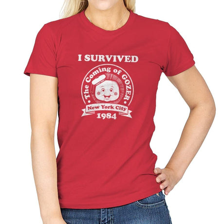 Surviving 1984 - Best Seller - Womens T-Shirts RIPT Apparel Small / Red