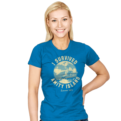 Surviving Amity - Womens T-Shirts RIPT Apparel