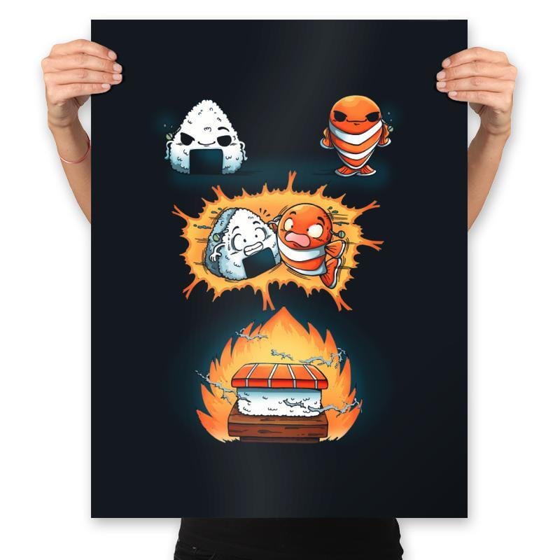 Sushitara - Prints Posters RIPT Apparel 18x24 / Black