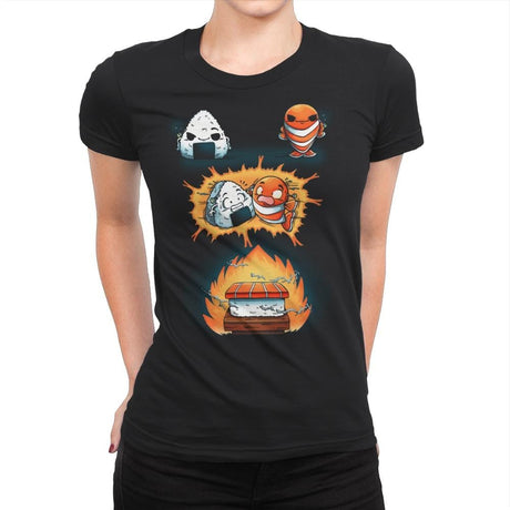 Sushitara - Womens Premium T-Shirts RIPT Apparel Small / Black