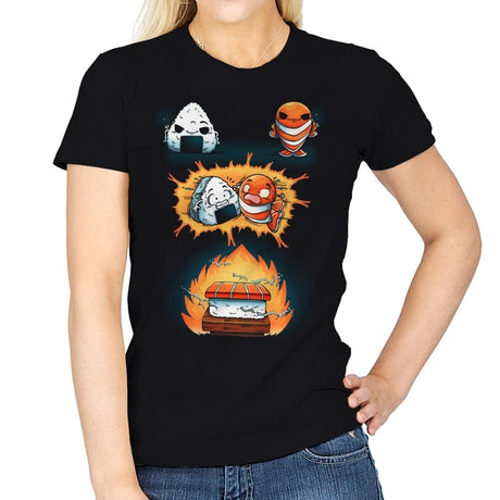 Sushitara - Womens T-Shirts RIPT Apparel Small / Black