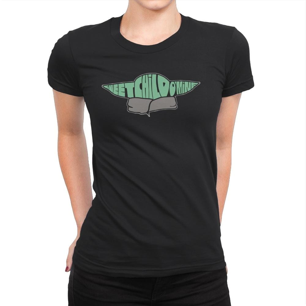 Sweet Child O' Mine - Womens Premium T-Shirts RIPT Apparel Small / Black