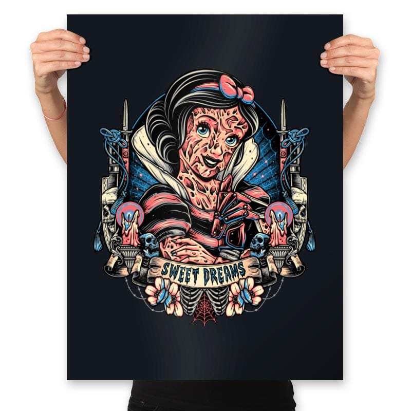 Sweet Dreams - Prints Posters RIPT Apparel 18x24 / Black