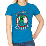 Sweet land of Lizardy - Womens T-Shirts RIPT Apparel Small / Sapphire