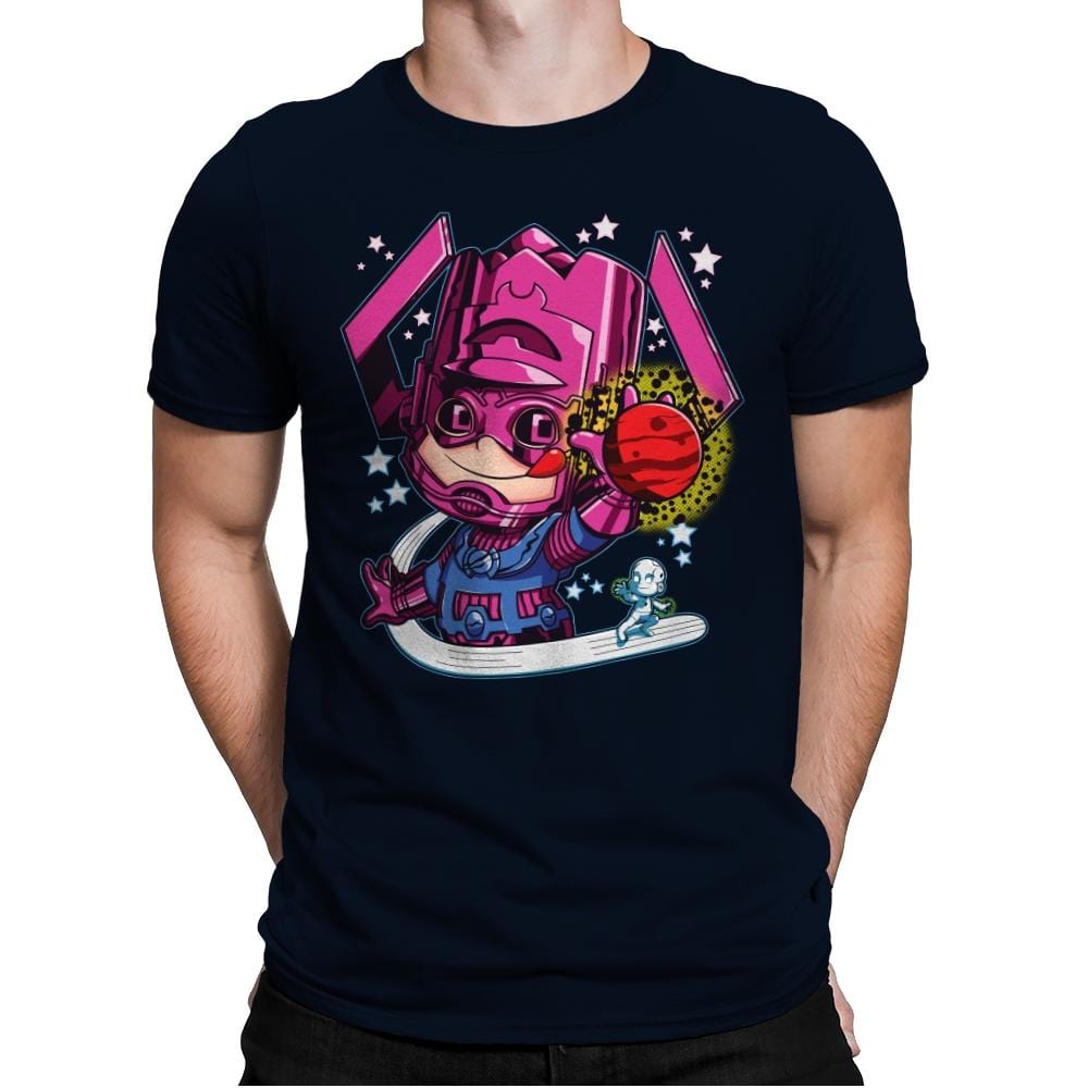 Sweet Planets - Mens Premium T-Shirts RIPT Apparel Small / Midnight Navy