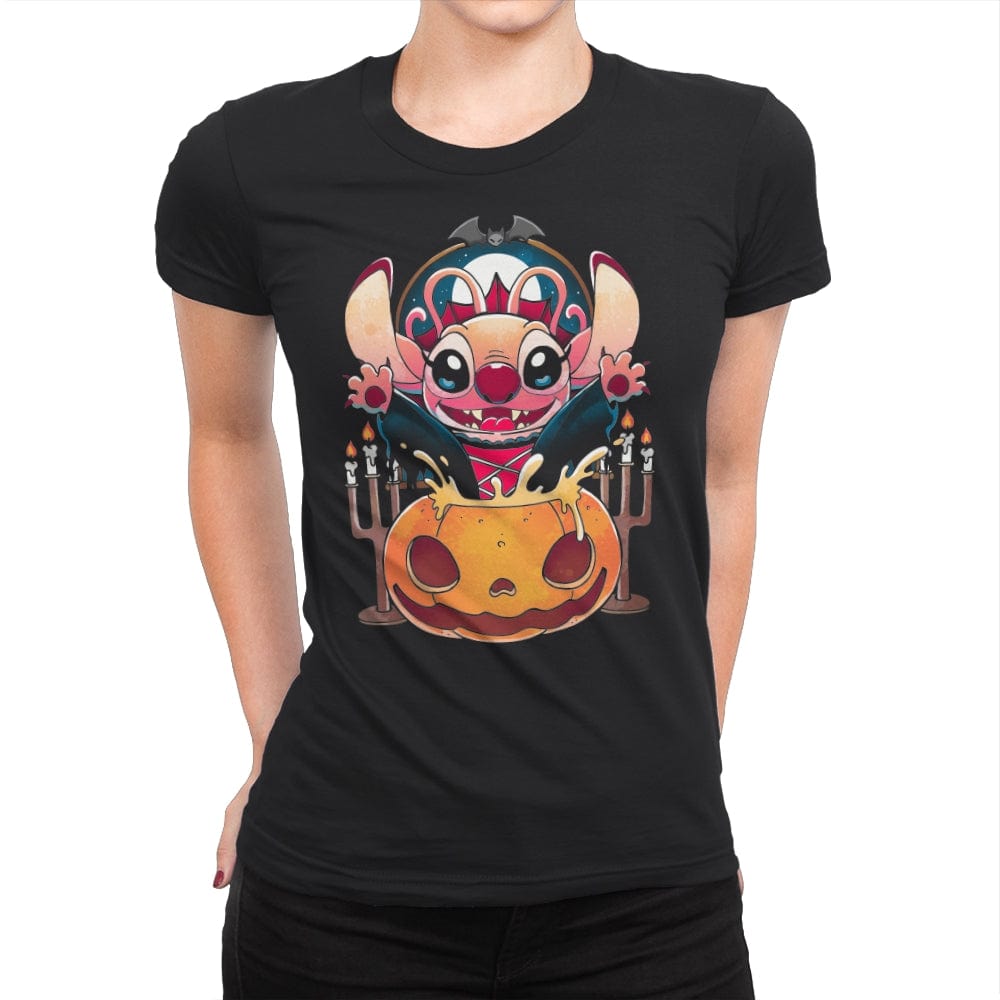 Sweet Pumpkin Experiment - Womens Premium T-Shirts RIPT Apparel Small / Black