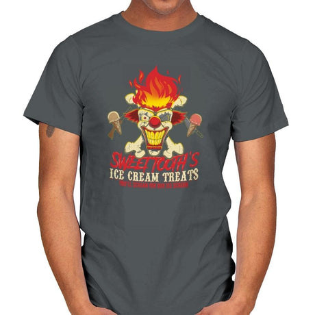 Sweet Tooth's Ice Cream Treats Exclusive - Mens T-Shirts RIPT Apparel Small / Charcoal