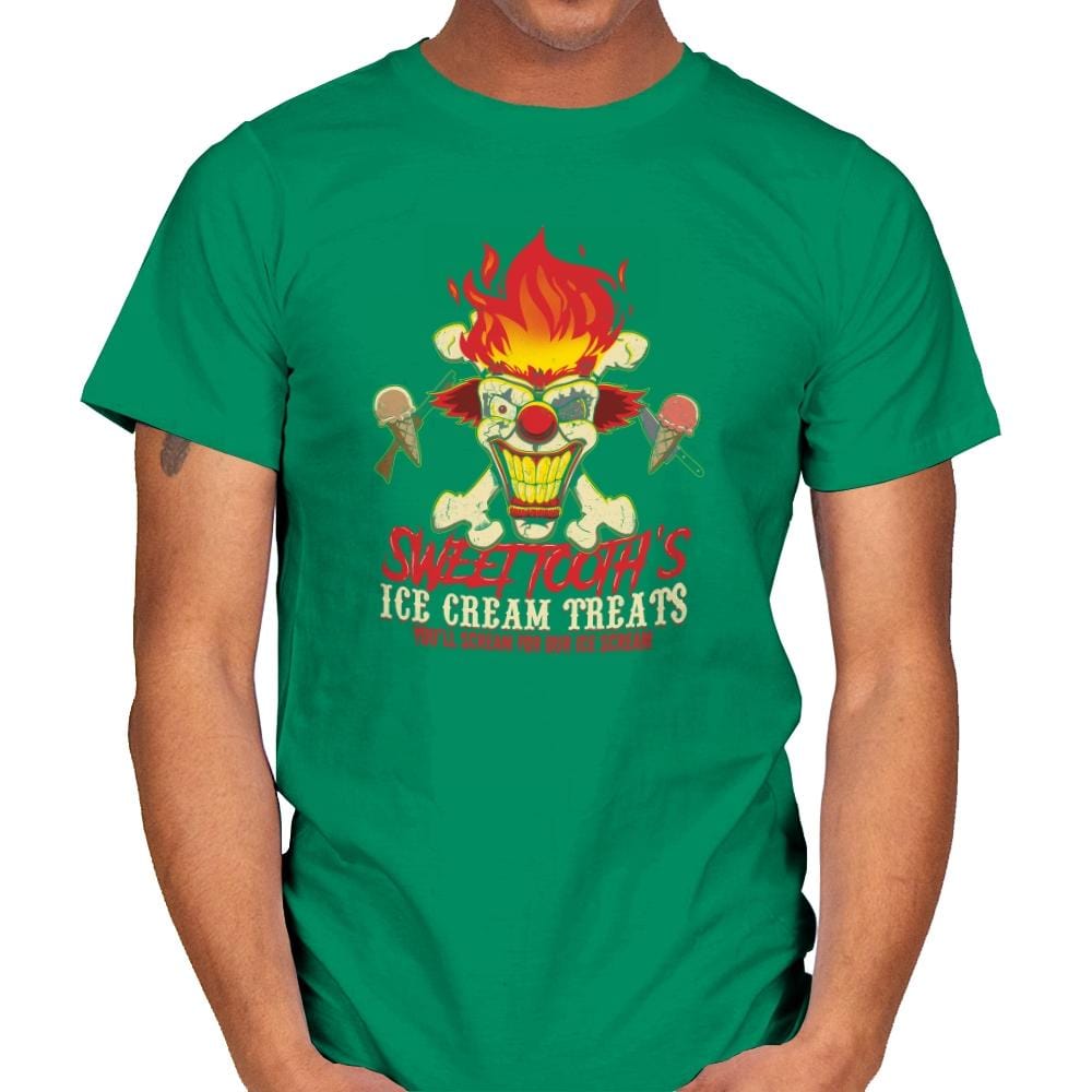Sweet Tooth's Ice Cream Treats Exclusive - Mens T-Shirts RIPT Apparel Small / Kelly Green