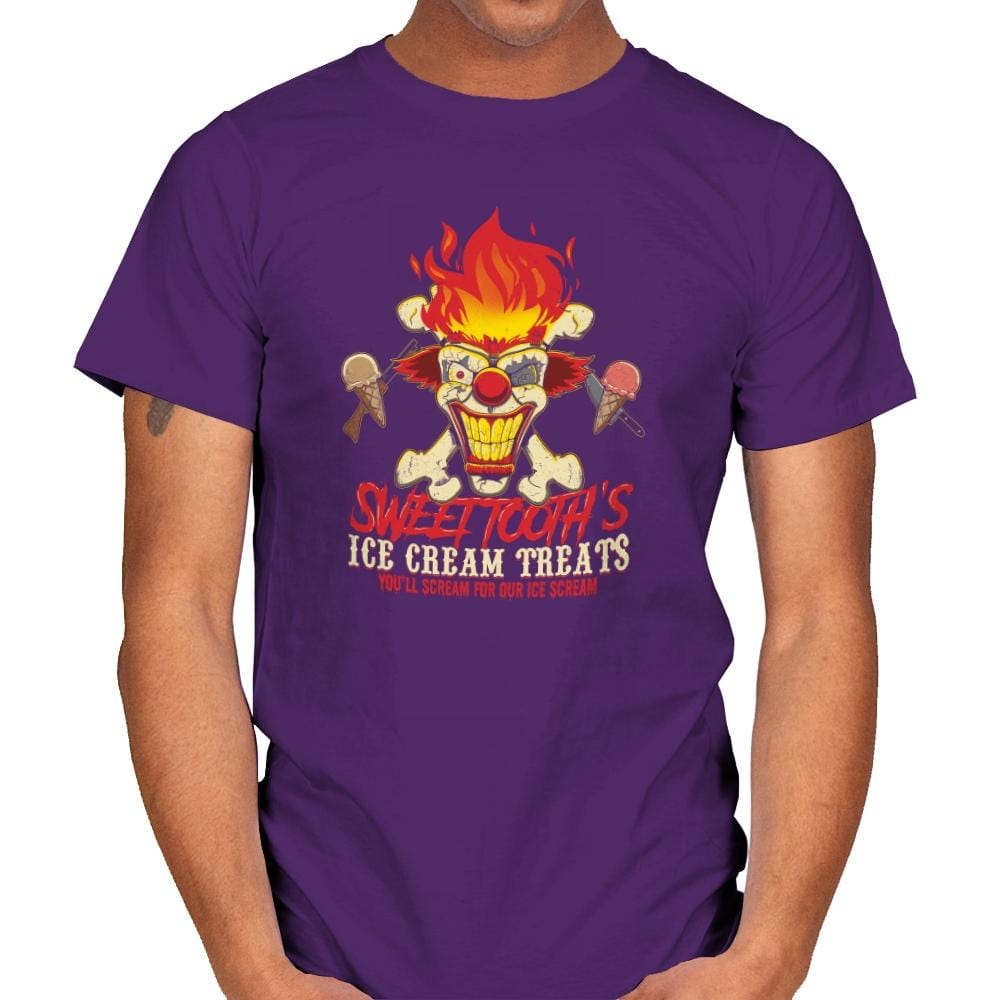 Sweet Tooth's Ice Cream Treats Exclusive - Mens T-Shirts RIPT Apparel Small / Purple