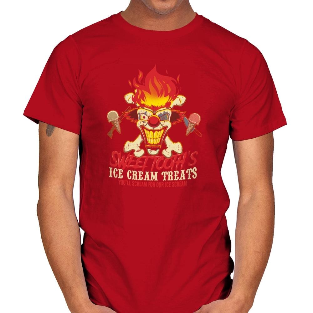 Sweet Tooth's Ice Cream Treats Exclusive - Mens T-Shirts RIPT Apparel Small / Red