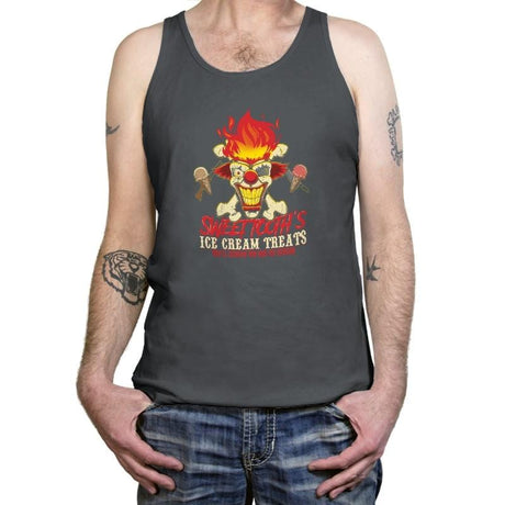 Sweet Tooth's Ice Cream Treats Exclusive - Tanktop Tanktop RIPT Apparel X-Small / Asphalt