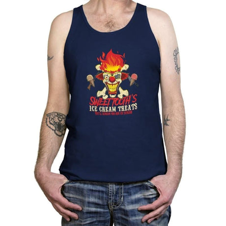 Sweet Tooth's Ice Cream Treats Exclusive - Tanktop Tanktop RIPT Apparel X-Small / Navy