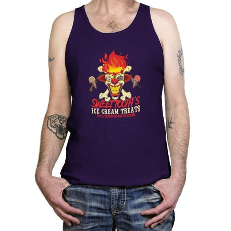 Sweet Tooth's Ice Cream Treats Exclusive - Tanktop Tanktop RIPT Apparel X-Small / Team Purple