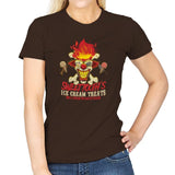Sweet Tooth's Ice Cream Treats Exclusive - Womens T-Shirts RIPT Apparel Small / Dark Chocolate