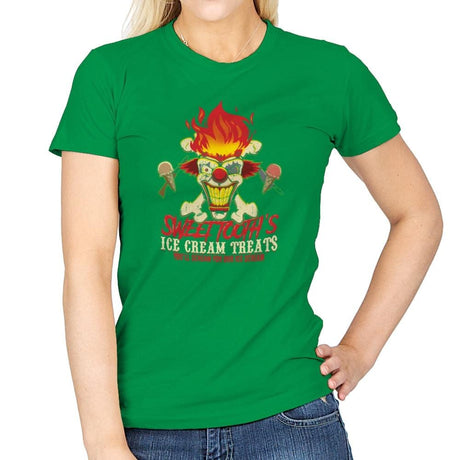 Sweet Tooth's Ice Cream Treats Exclusive - Womens T-Shirts RIPT Apparel Small / Irish Green