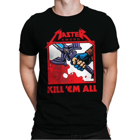 Sword Master - Mens Premium T-Shirts RIPT Apparel Small / Black