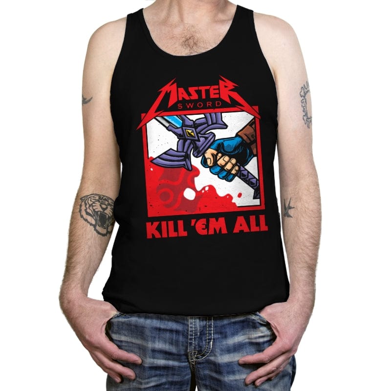 Sword Master - Tanktop Tanktop RIPT Apparel X-Small / Black