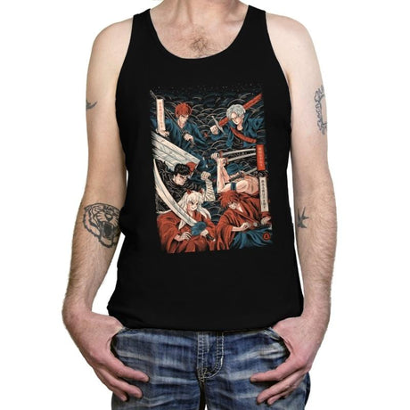 Swordsmen - Tanktop Tanktop RIPT Apparel X-Small / Black