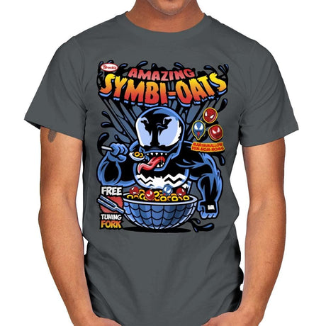 Symbi-Oats - Best Seller - Mens T-Shirts RIPT Apparel Small / Charcoal