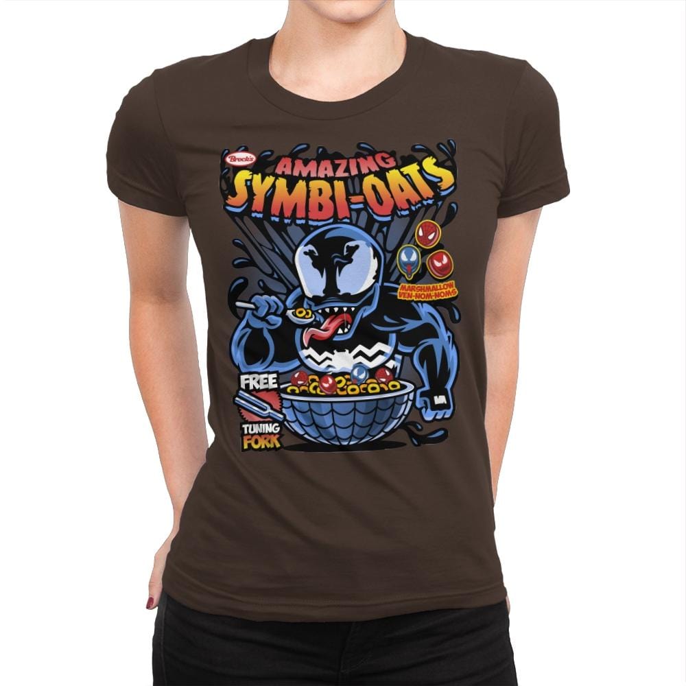 Symbi-Oats - Best Seller - Womens Premium T-Shirts RIPT Apparel Small / Dark Chocolate