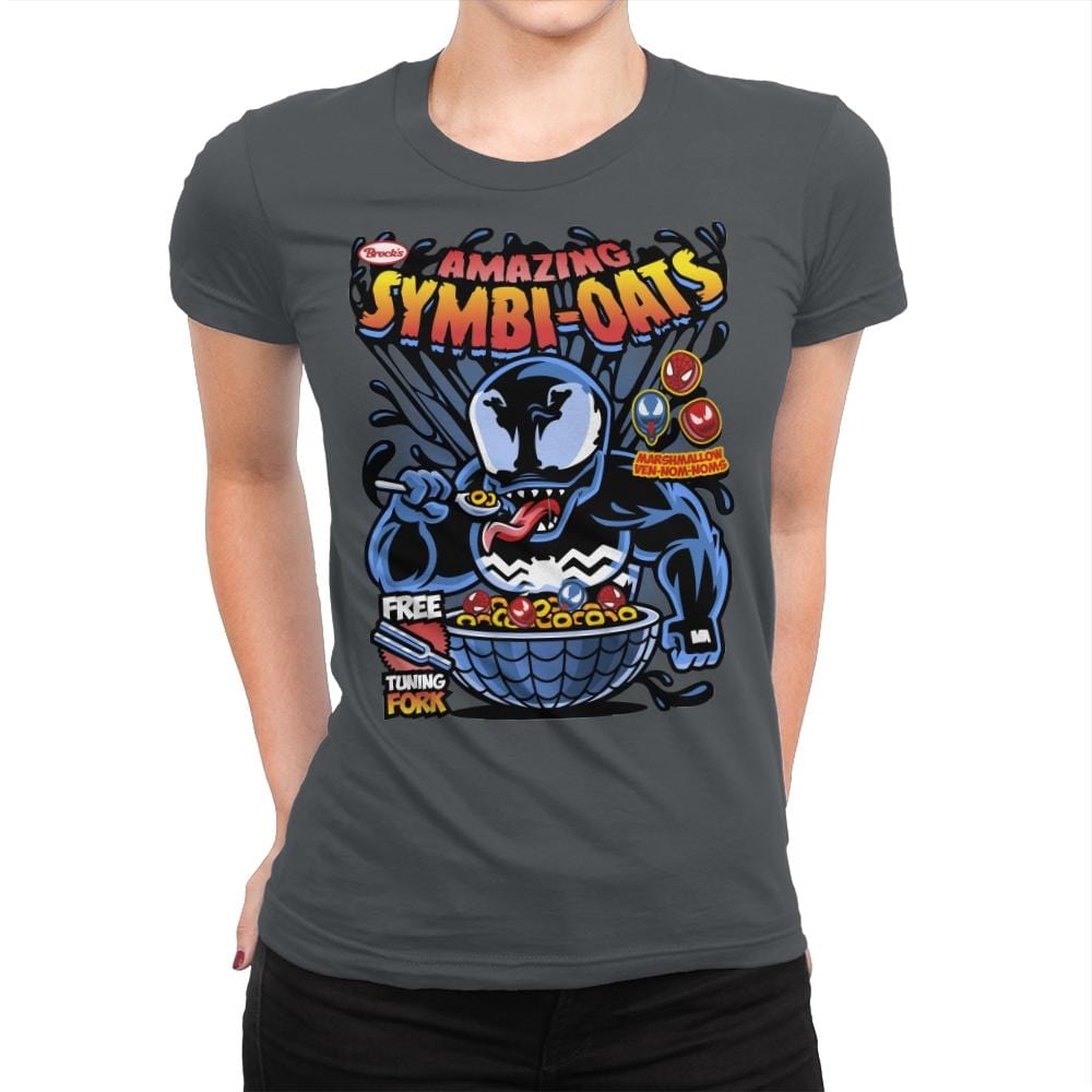 Symbi-Oats - Best Seller - Womens Premium T-Shirts RIPT Apparel Small / Heavy Metal