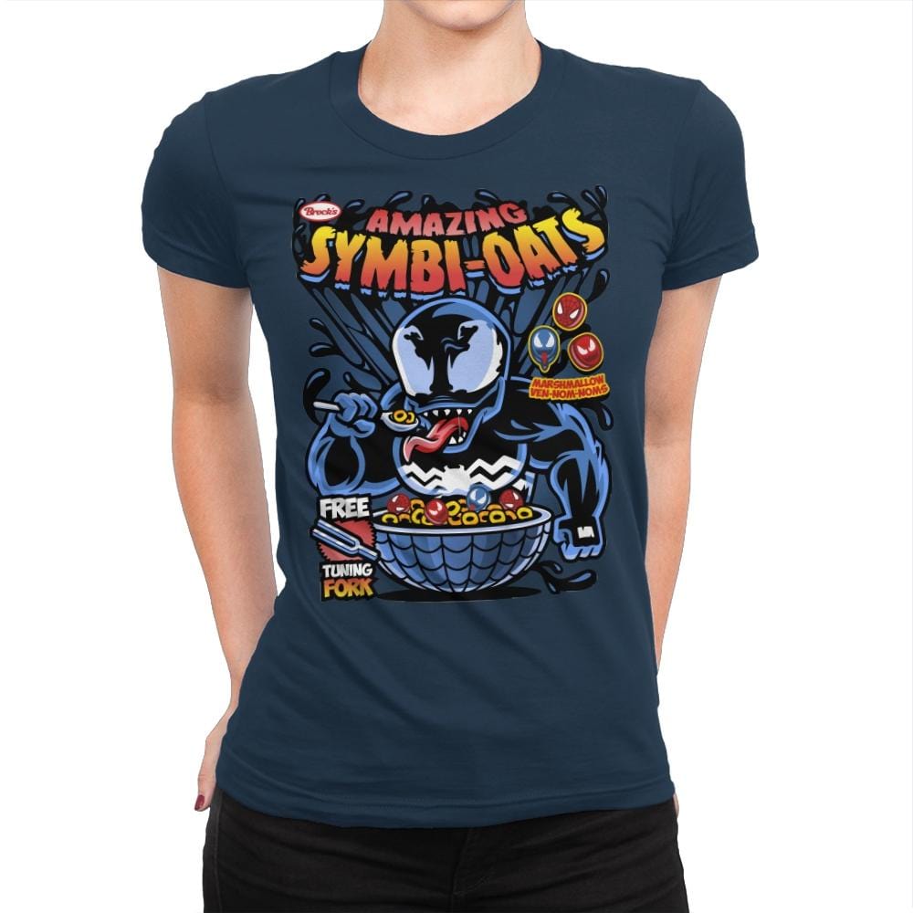 Symbi-Oats - Best Seller - Womens Premium T-Shirts RIPT Apparel Small / Midnight Navy