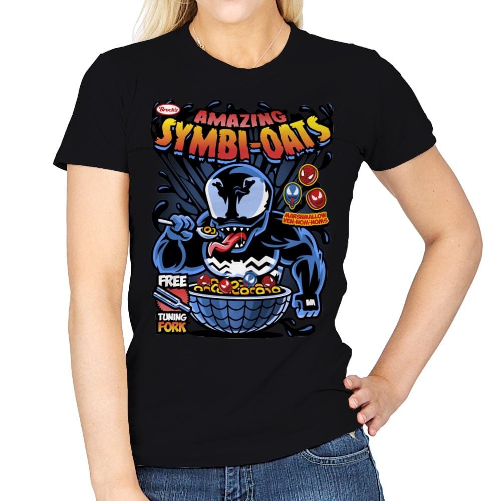 Symbi-Oats - Best Seller - Womens T-Shirts RIPT Apparel Small / Black