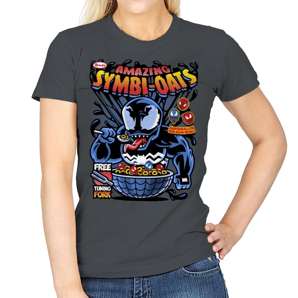 Symbi-Oats - Best Seller - Womens T-Shirts RIPT Apparel Small / Charcoal