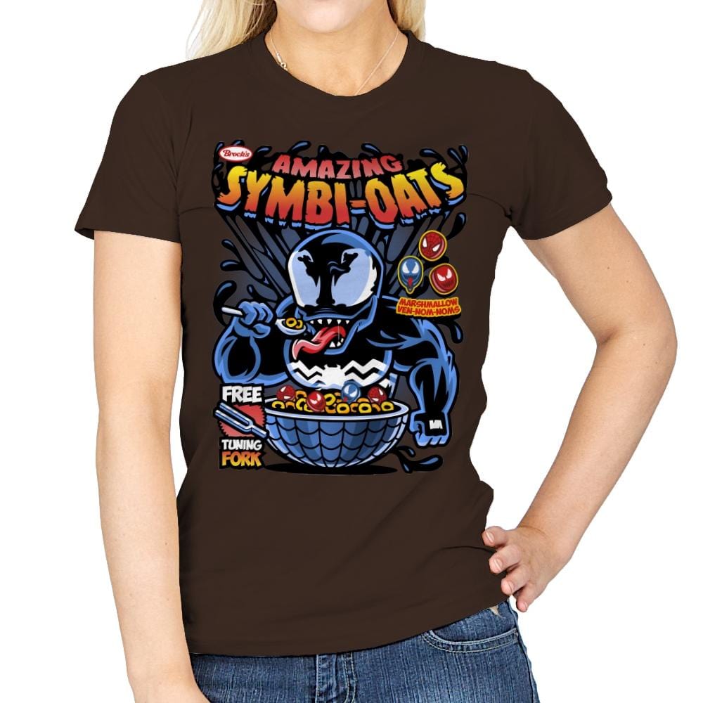 Symbi-Oats - Best Seller - Womens T-Shirts RIPT Apparel Small / Dark Chocolate