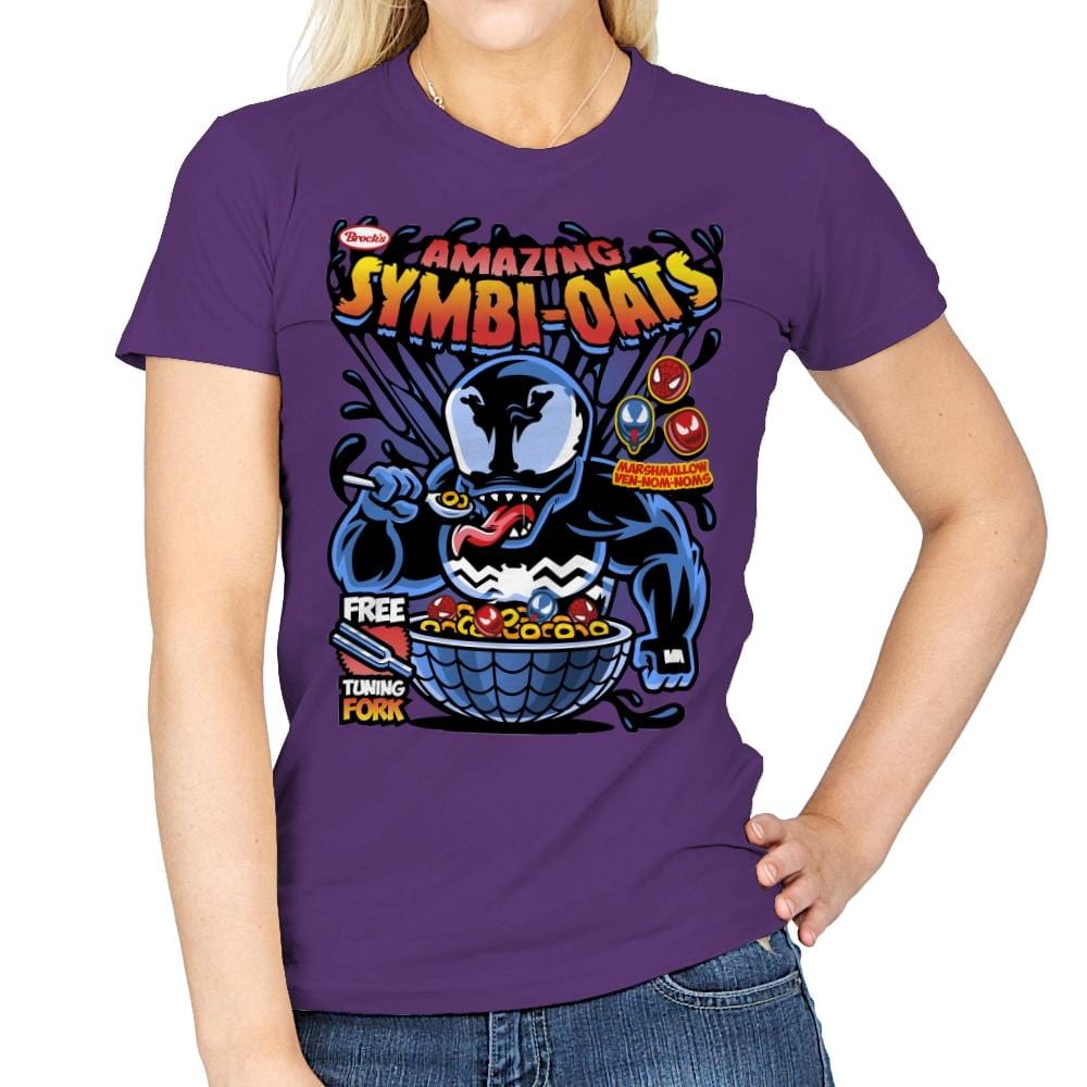 Symbi-Oats - Best Seller - Womens T-Shirts RIPT Apparel Small / Purple