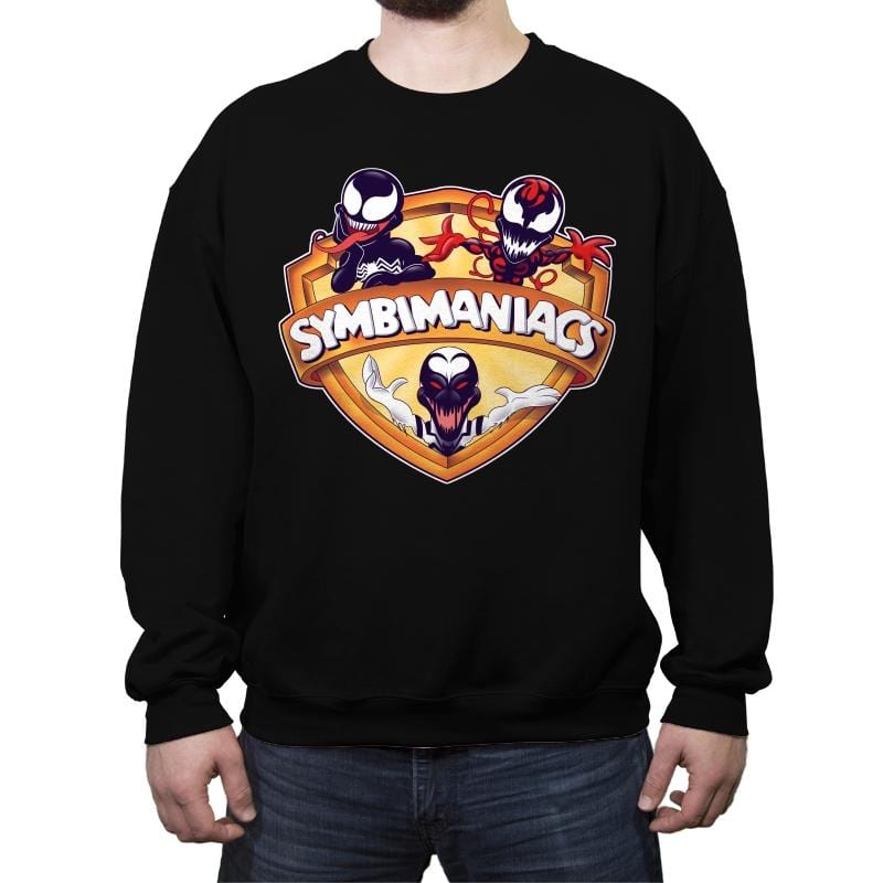 Symbimaniacs - Crew Neck Sweatshirt Crew Neck Sweatshirt RIPT Apparel