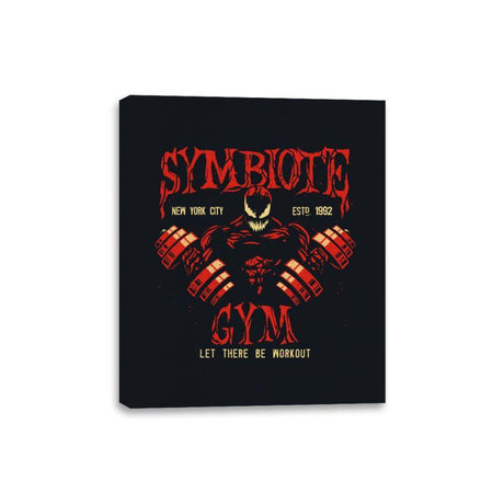 Symbiote Gym - Canvas Wraps Canvas Wraps RIPT Apparel 8x10 / Black