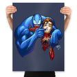 Symbiote Joke - Prints Posters RIPT Apparel 18x24 / Navy