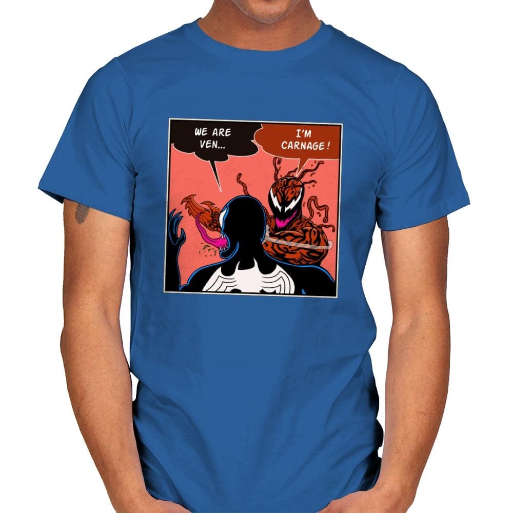 Symbiote Slap - Mens T-Shirts RIPT Apparel Small / Royal