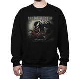 Symbioted - Crew Neck Sweatshirt Crew Neck Sweatshirt RIPT Apparel Small / Black