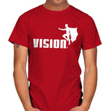 Synthezoid Athletics - Mens T-Shirts RIPT Apparel Small / Red
