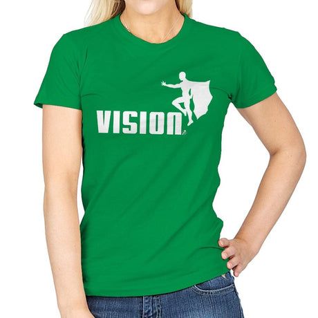 Synthezoid Athletics - Womens T-Shirts RIPT Apparel Small / Irish Green