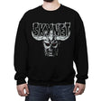 T-666 Terminator - Crew Neck Sweatshirt Crew Neck Sweatshirt RIPT Apparel Small / Black