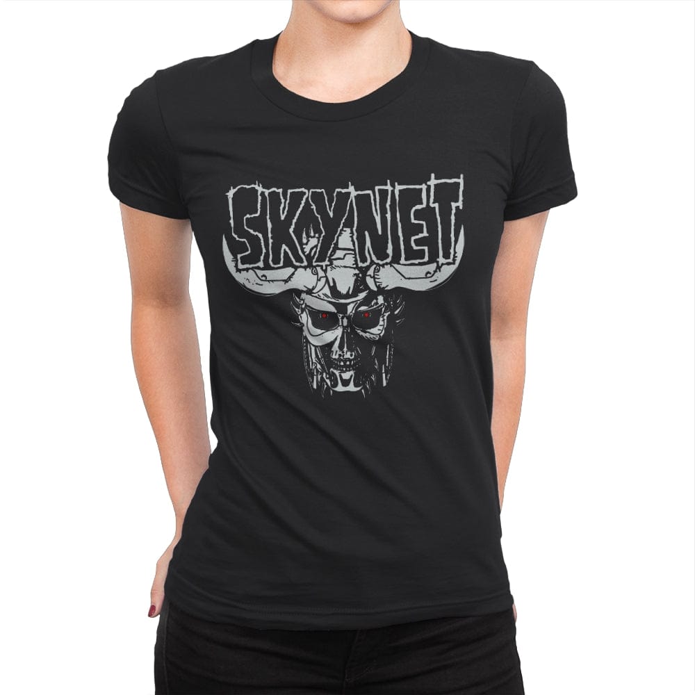 T-666 Terminator - Womens Premium T-Shirts RIPT Apparel Small / Black