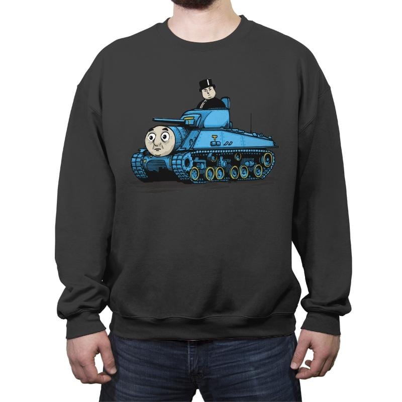 T. The Tank - Crew Neck Sweatshirt Crew Neck Sweatshirt RIPT Apparel Small / Charcoal