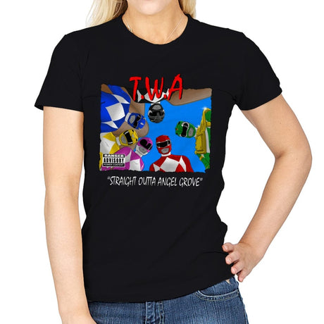 T.W.A - Womens T-Shirts RIPT Apparel Small / Black