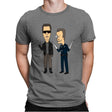 T800 and T1000 - Mens Premium T-Shirts RIPT Apparel Small / Heather Grey