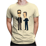 T800 and T1000 - Mens Premium T-Shirts RIPT Apparel Small / Natural