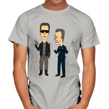 T800 and T1000 - Mens T-Shirts RIPT Apparel Small / Ice Grey