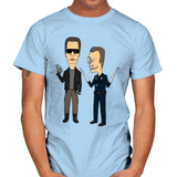 T800 and T1000 - Mens T-Shirts RIPT Apparel Small / Light Blue