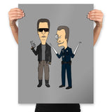 T800 and T1000 - Prints Posters RIPT Apparel 18x24 / Sport Grey